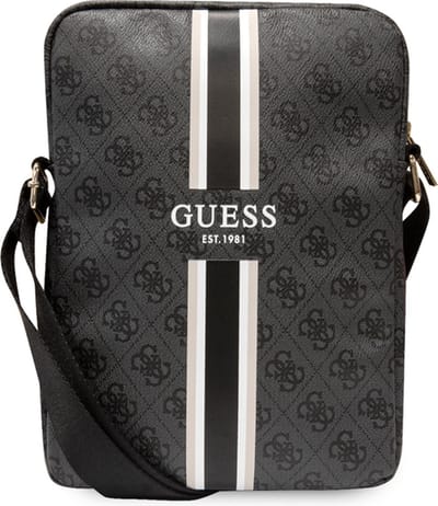 GUESS Bag GUTB10P4RPSK 10" black/black 4G Stripes Tablet Bag