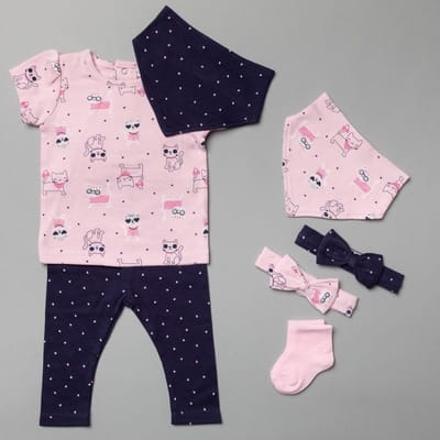 Lily & Jack - 7-delige set - maat 12-18 maanden - maat 80/86