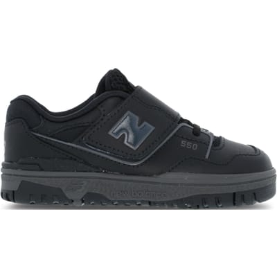 New Balance 550 Babyschoenen - Zwart - Maat 21 - Leer, Synthetisch