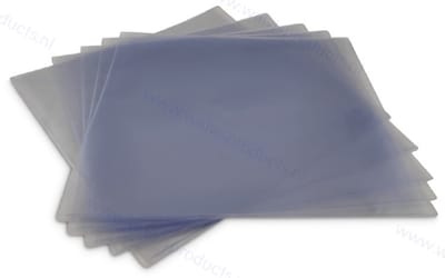 100 stuks Grammofoonplaten beschermhoes voor LP's, glashelder pvc, dikte 0.18 mm.