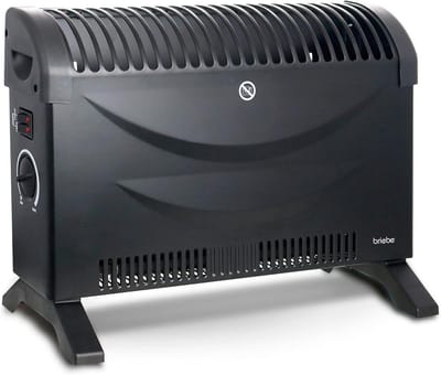 Draagbare Elektrische Convector Radiator met Thermostaat - 2000W - Stil en Energiezuinig