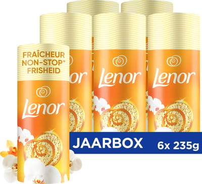 Lenor Geurbooster Orchidee en Amber - 6 x 235 gram - Wasparfum