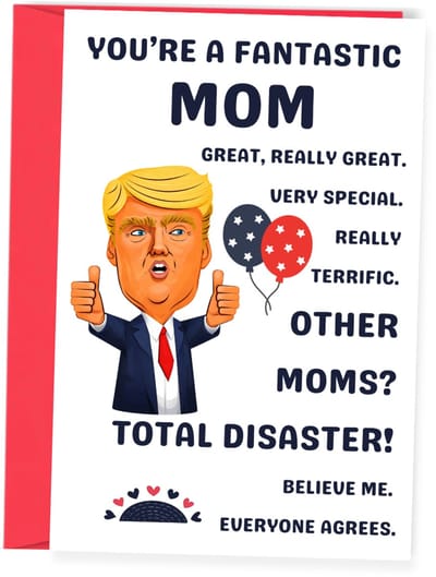 You’re a Fantastic Mom - Grappige wenskaart voor moeder, oma - Moederdagkaart - Ansichtkaart (10x15 cm incl. envelop)