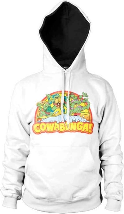 Teenage Mutant Ninja Turtles Hoodie/trui -S- Cowabunga Wit