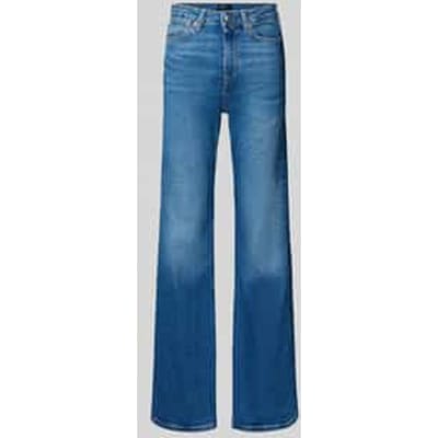 flared bootcut-jeans van katoenmix model 'WILLA'