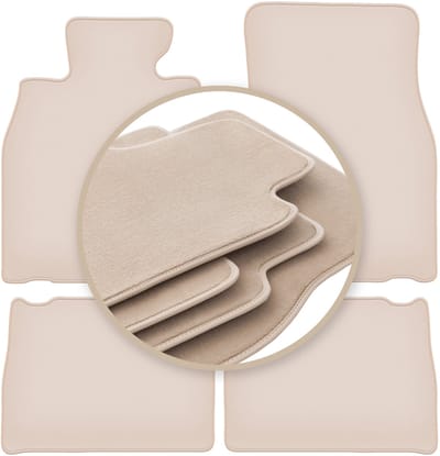 PREMIUM beige vloermatten voor: Lexus LS III sedan 2000-2006