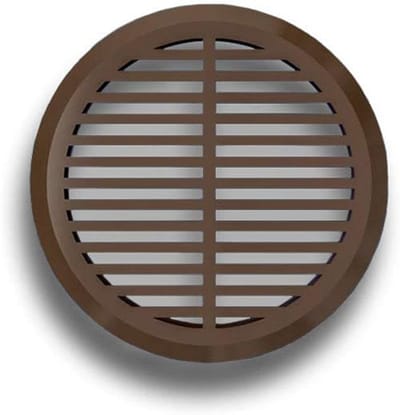 Ronde ventilatieroosters voor Meubelinbouw - Set van 4