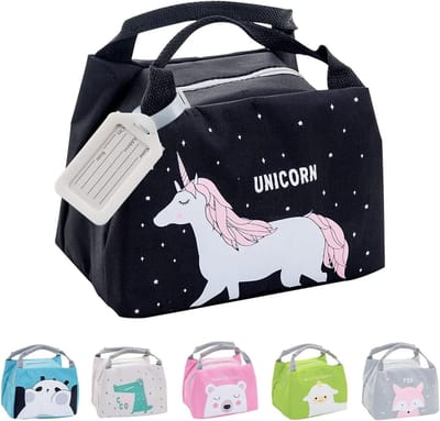 Isolerende Lunchtas voor Kinderen, Meisjes, Multifunctionele Koeltas voor Voedseltransport, Ideaal voor School en Picknick