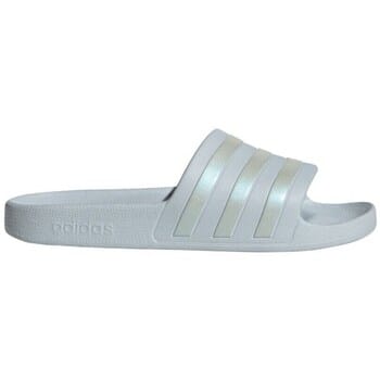 Adidas adilette Slippers en Sandalen Dames - Blauw - Maat 36 2/3 - Mesh/Synthetisch