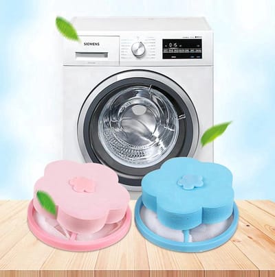 IBBO Shop - Wasmachine filter - Wasmachine reiniger - Wasmachine vuilreiniger - Wasmachine cleaner - Herbruikbaar - Wasfilter - Schoonmaakmiddel - Vuil verwijderen - Drijvend vangnet - Haarvanger - Haar vanger - Ontstopper - 2 stuks
