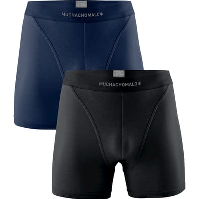 Muchachomalo Boxershort Heren – 2 Pack – 95% Pima Katoen – Ademend – Kleding – Heren Ondergoed – Onderbroeken Heren