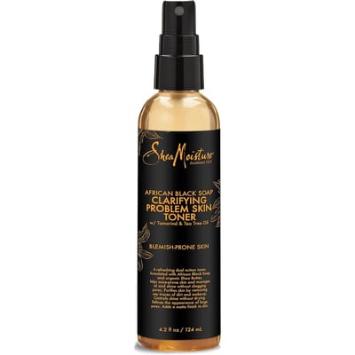 SheaMoisture, African Black Soap, Clarifying Toner, with Tamarind Extract, Fragrance-Free, 4.1 fl oz (121 ml)