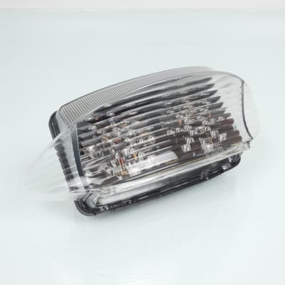 Feu arrière LED transparent Bike It pour moto Honda 600 CBR F 1996 à 1998 Neuf