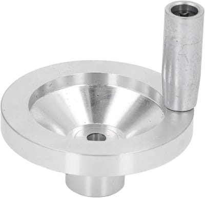 Ergonomisch Handwiel voor Mini Draaimachine, CNC Aluminium Handwiel, Compact en Duurzaam voor Precisiewerk en Machining
