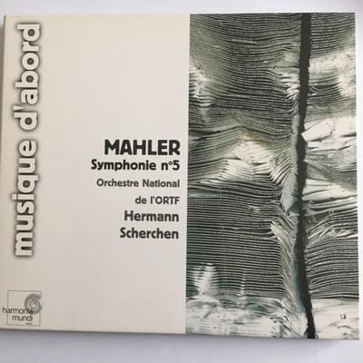 CD MAHLER, ORCHESTRE NATIONAL DE L'ORT - Symfonie 5 HMA1955179 Harmonia Mundi 2000 Japan ObiKlassiek Gebruikt gray