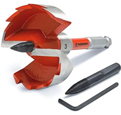 Zelfvoerende Boorbeitel 5" en 3" - Multifunctioneel Gereedschap voor Professioneel en Doe-Het-Zelf Gebruik