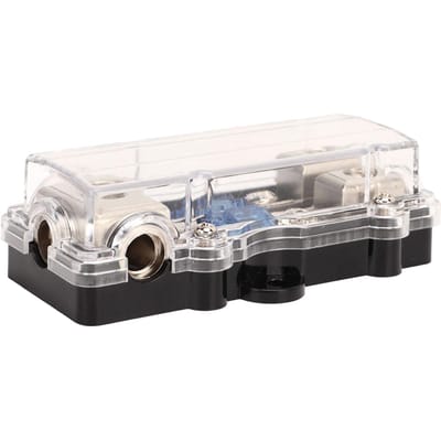 ANL Zekeringhouder 4GA IN 8GA UIT Overstroombeveiliging Hoge Prestaties voor Auto Boot Jacht Camper gray
