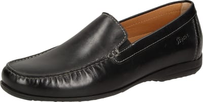 Sioux - GION-H - Instappers - Kleur: Zwart - Maat: 45
