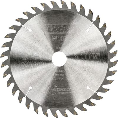 DeWALT cirkelzaagblad CZB hout 160x20x2,6mm 36T