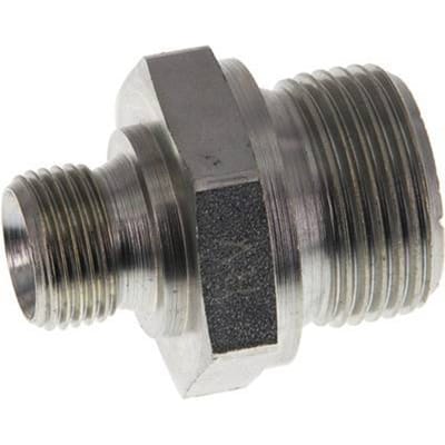 G 3/4'' x G 3/8'' Verzinkt Stalen Borstnippel 400 Bar - Hydrauliek
