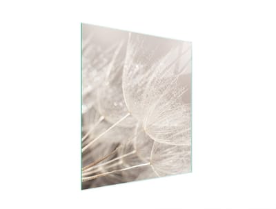 TMK ArtDeko - Snijplank van Glas - 45x52 cm - Bloemenmotief - Veilig en Stabiel