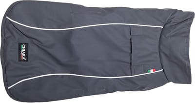 Waterdichte Honden Regenjas met Fleece Voering en Reflecterende Strepen