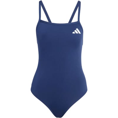 Een delig badpak met V-achterkant en fijne bandjes voor dames adidas