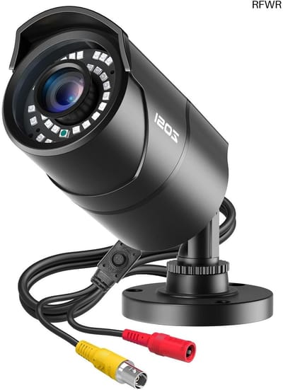 RFWR® 1080P HD 4-in-1 Videobewakingscamera voor Buiten met Nachtzicht en OSD-Knop