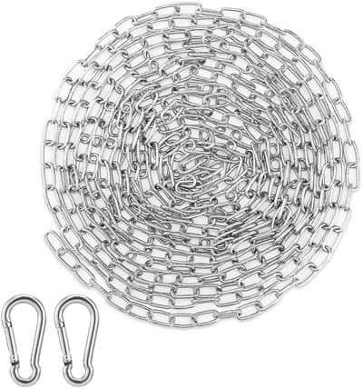 RVS Ketting 5 Meter - Sterke, Weerbestendige Ophangketting voor Tuin en Huis