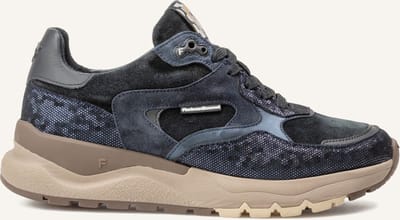 Floris Van Bommel Sfw-10164 Treni Sneakers - Textiel - Dames - Zwart - Maat 37