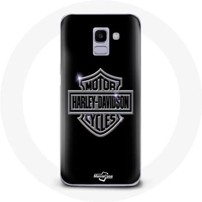 Hoesje voor Samsung Galaxy A6 2018 Harley Davidson motorfietsenlogo