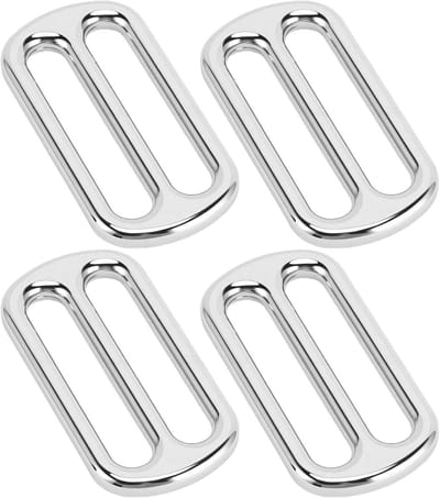 Ladderslot Gesp - Riem Versteller - Tas Reparatie - Zinklegering Materiaal - 49x26 mm - Metaal
