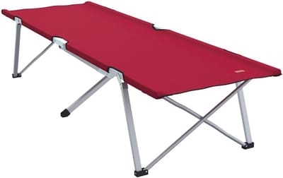 Opvouwbaar Camping Bed - Vouwbaar Loungemeubel - Buiten Ontspanning - Waterafstotende Stof - 194 x 625 cm - Rood