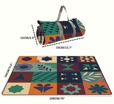 Auxo - picknick- kleed - XL - 198x198cm