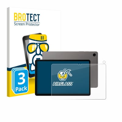 Screenprotector 3 Stuks voor Samsung Galaxy Tab S9 FE (Voor+Camera) Beschermglas transparant