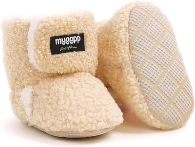 Warme Uniseks Winterlaarzen voor Baby's - Antislip, Zachte Zool en Fleece