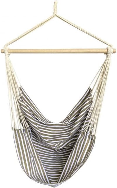 Hangmatstoel stripe l130b100h135cm