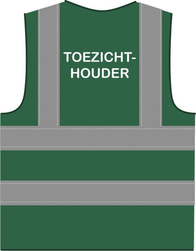 Hesje toezichthouder RWS donkergroen