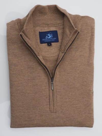 Pullover wol camel