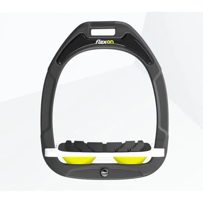 Inclinatie Grip Steun Anthraciet/Wit/Geel Flex-On Green Composite