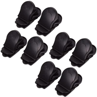 Benson Muizenval - 8x - zwart - kunststof - 90 x 45 mm - met veermechanisme - muizenklem