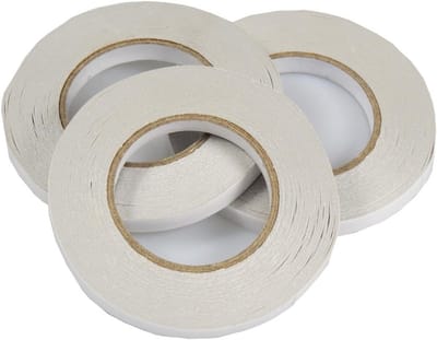 Krachtige Dubbelzijdige Tape 50m x 12mm - Sterke Montage Tape voor Diverse Materialen (72 Stuks)