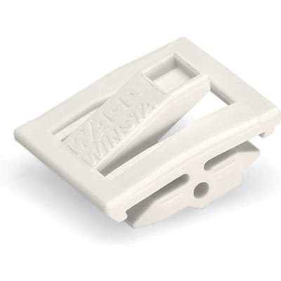 WAGO 770-121 Handmatige Vergrendelingshefboom Voor Vliegende Draden Wit - 770-121 [20 Stuks]