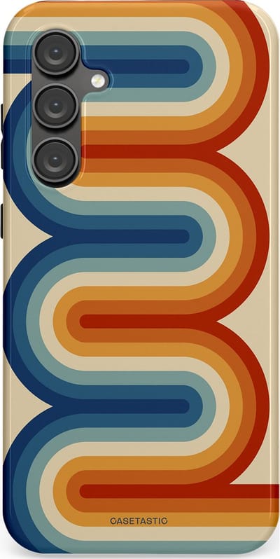 Casetastic Hoesje Geschikt voor Samsung S23 FE - Stijlvolle Beschermende Duo-layer Case - Vintage Boog