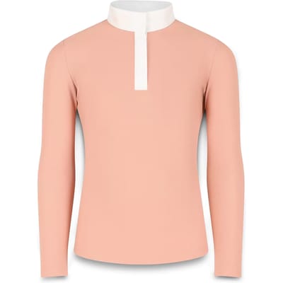 Kentucky Horsewear - Tokyo kids girl show shirt long sleeve old rose size 160
