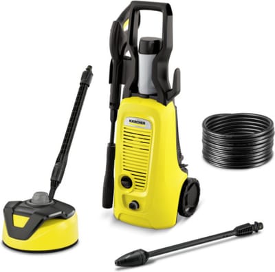 Kärcher K 4 UNIVERSAL EDITION T5 hogedrukreiniger Compact Electrisch 420 L/u 1800 W Zwart, Geel