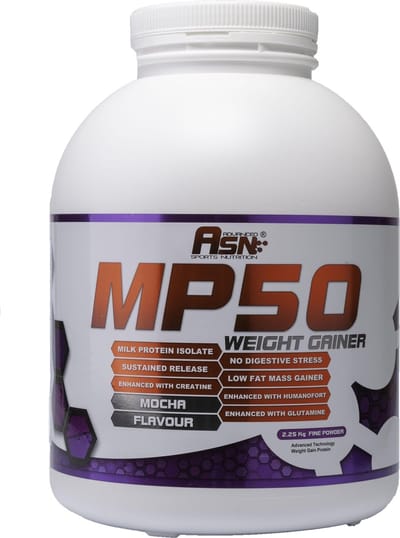 ASN MP-50 Massive Weight Gainer, 2.25kg Chocolate