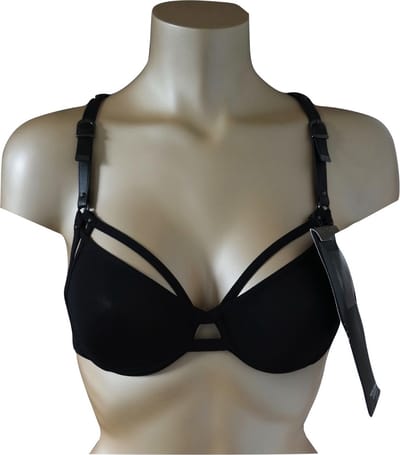 Marlies Dekkers Undressed - Riding Gear - niet voorgevormde beugel bh - zwart - 70C
