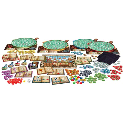 999 Games - De Kwakzalvers van Kakelenburg - Bordspel - Familiespel - Speel met z'n allen tegelijk! - Gezelschapsspel