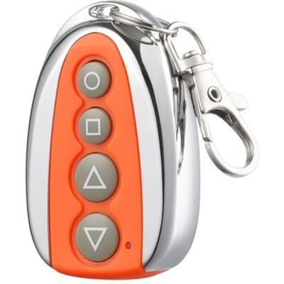 VEVOR Schuifpoort Afstandsbediening, 40m Bereik, 4 Knoppen, Automatische Afstandsbediening, voor Garagedeuropener, Elektrisch Opritpoort Opener Systeem (Batterij Niet Meegeleverd)